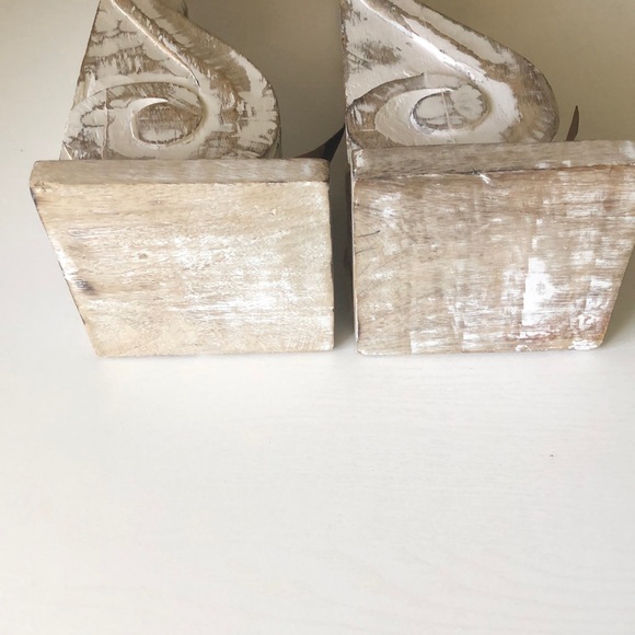 Casa Decor Home Design Concepts Wood Scroll Design (2 Piece) NWT - Picture 6 of 10